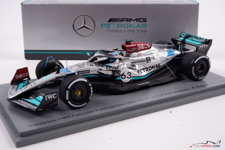 Mercedes W13 - G. Russell (2022), Belgian GP, 1:43 Spark