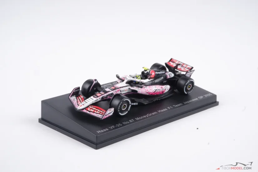 Haas VF-25 - Oliver Bearman (2025), 1:64 Spark
