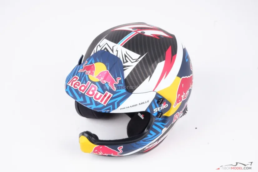Sebastien Ogier 2025 Toyota WRC mini prilba, 1:2 Stilo