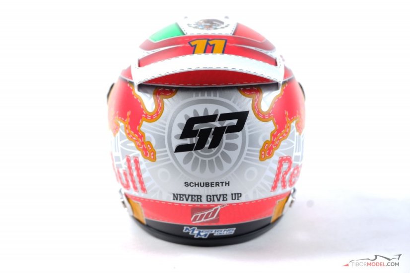 Sergio Perez 2021 Red Bull mini helmet, Austrian GP, 1:2 Schuberth