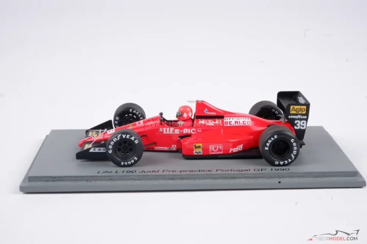 Life L190 - Bruno Giacomelli (1990), Portugál Nagydíj, 1:43 Spark
