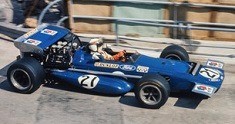 March 701 - Jackie Stewart (1970), Monacoi Nagydíj, figura nélküli kiadás, 1:18 GP Replicas