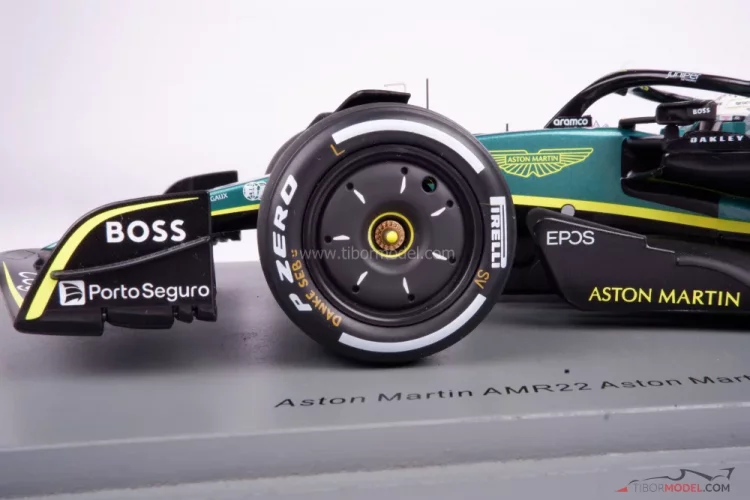 Aston Martin AMR22 - Sebastian Vettel (2022), Last race, 1:18 Spark