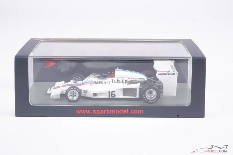 Shadow DN8 - Jackie Oliver (1977), Swedish GP, 1:43 Spark