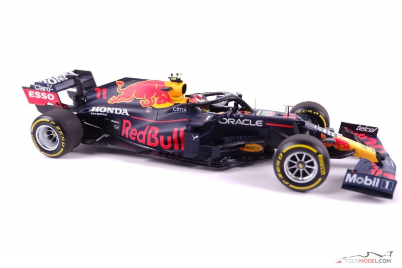 Red Bull RB16b - S. Perez (2021), Emilia Romagna Nagydíj, 1:18 Minichamps