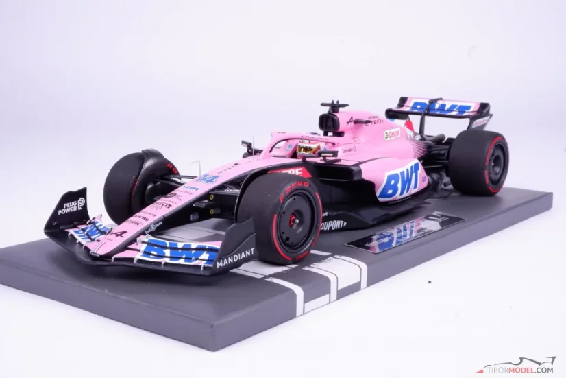 Alpine A522 - Fernando Alonso (2022), Bahrain GP, 1:18 Minichamps