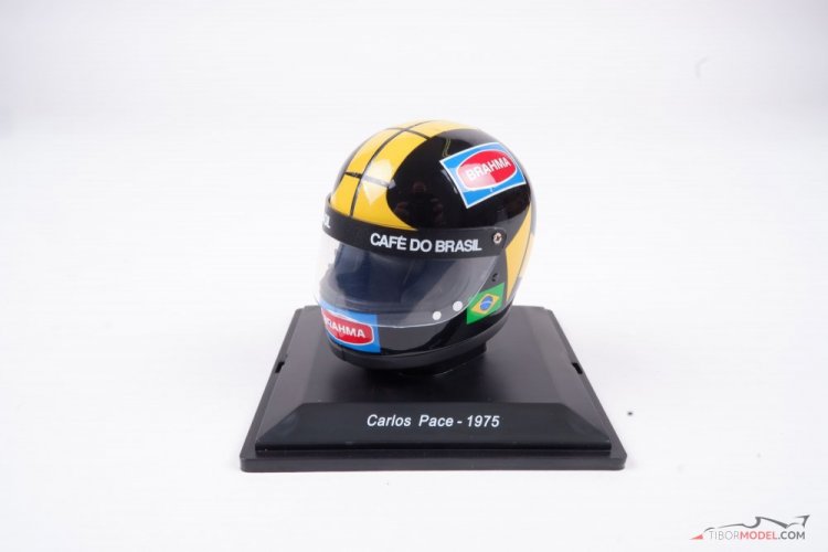 Helmet Carlos Pace 1975 Brabham, 1:5 Spark