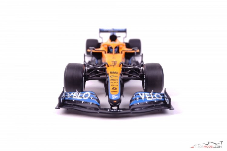 Model car McLaren MCL35M Ricciardo 2021, 1:18 Spark | Tibormodel.com