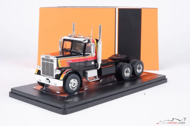 Freightliner FLC 120 64 T (1977), fekete, 1:43 Ixo