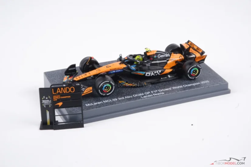 McLaren MCL39 - Lando Norris (2025) World Champion, 1:64 Spark