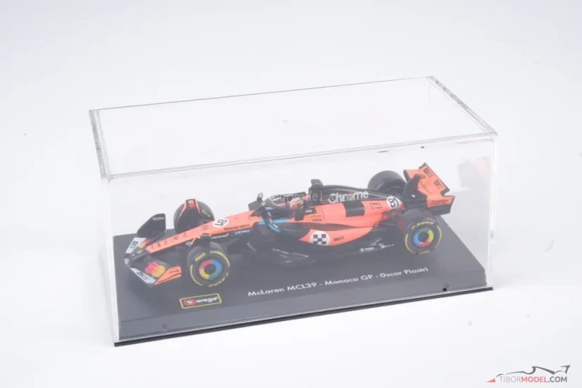 McLaren MCL39 - Oscar Piastri (2025), VC Monaka, 1:43 BBurago Signature