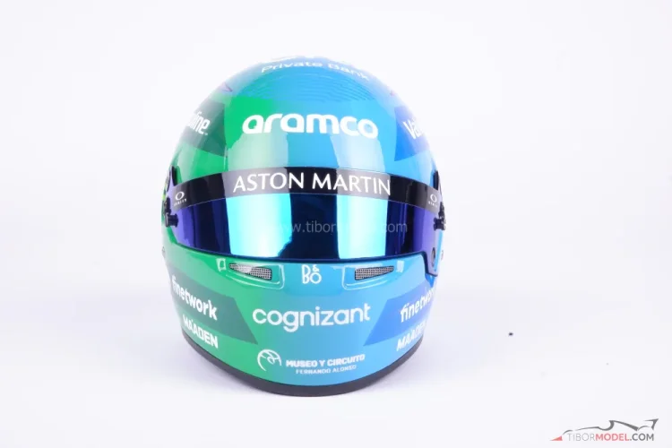 Fernando Alonso 2024 VC Las Vegas, Aston Martin prilba, 1:2 Bell