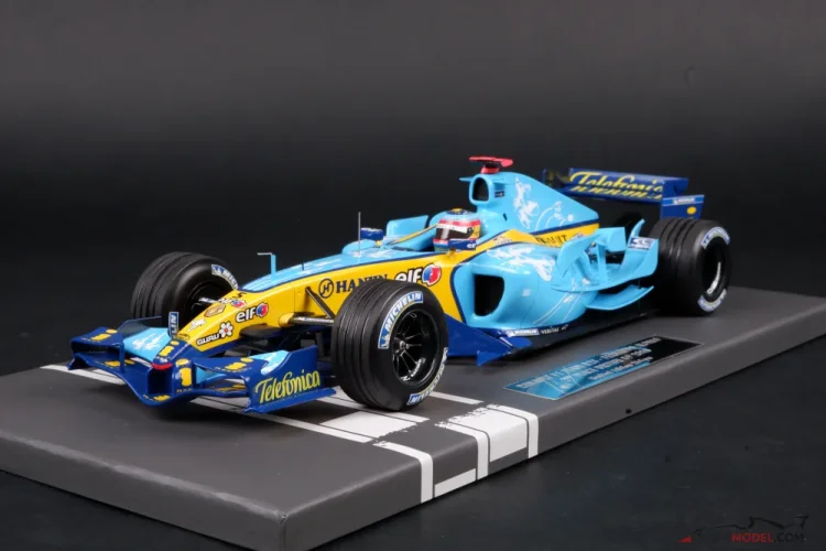 Renault R25 - Fernando Alonso (2005), VC Veľkej Británie, 1:18 Minichamps
