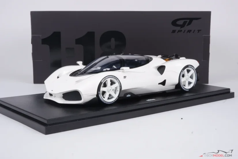 Nilu Hypercar (2025) biele, 1:18 GT Spirit
