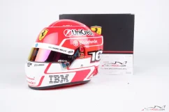 Charles Leclerc 2025 Ferrari mini prilba, 1:2 Bell