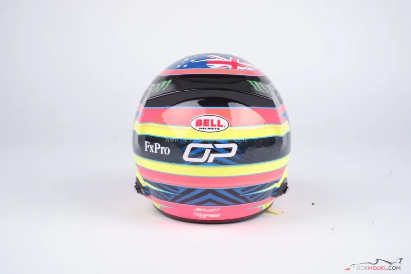 Oscar Piastri 2026 mini helmet, McLaren, 1:2 Bell