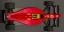 Ferrari 640  - Nigel Mansell (1989) Winner Hungarian GP, 1:8 scale