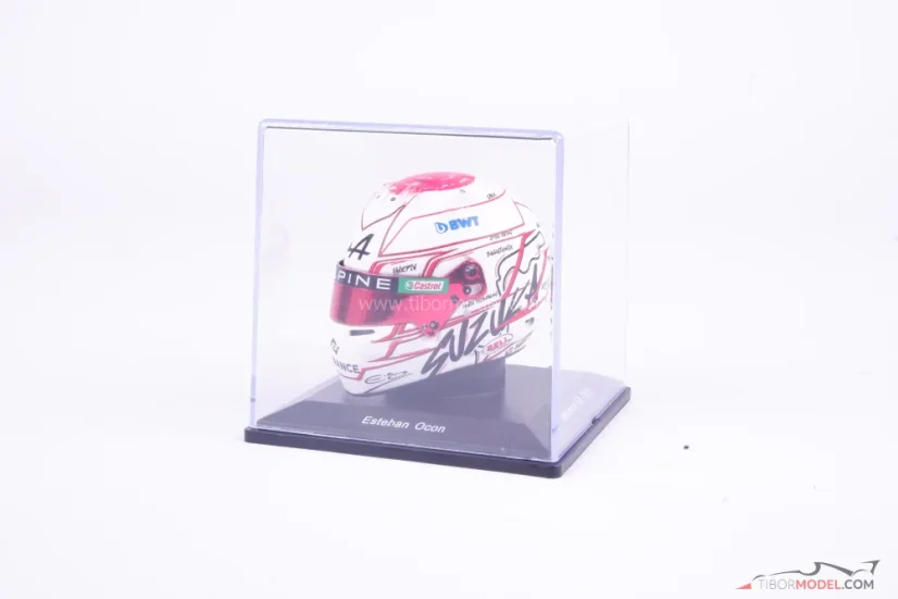 Esteban Ocon 2023, Japán Nagydíj, Alpine sisak, 1:5 Spark