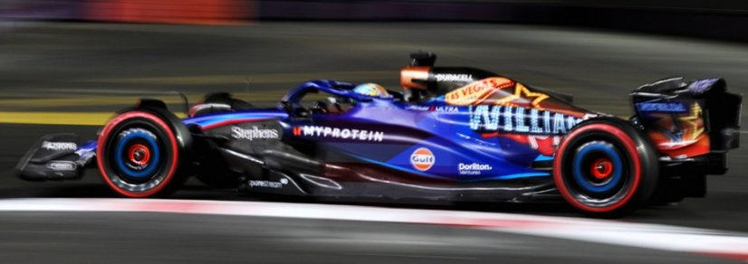 Williams FW45 - Alex Albon (2023), Las Vegas GP, 1:18 Spark
