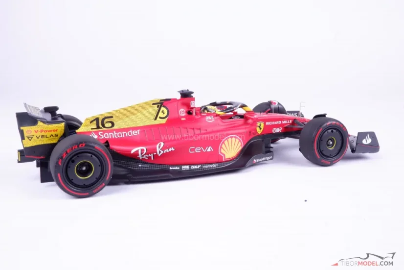 Ferrari F1-75 -  Charles Leclerc (2022), 2nd Monza, 1:18 BBR