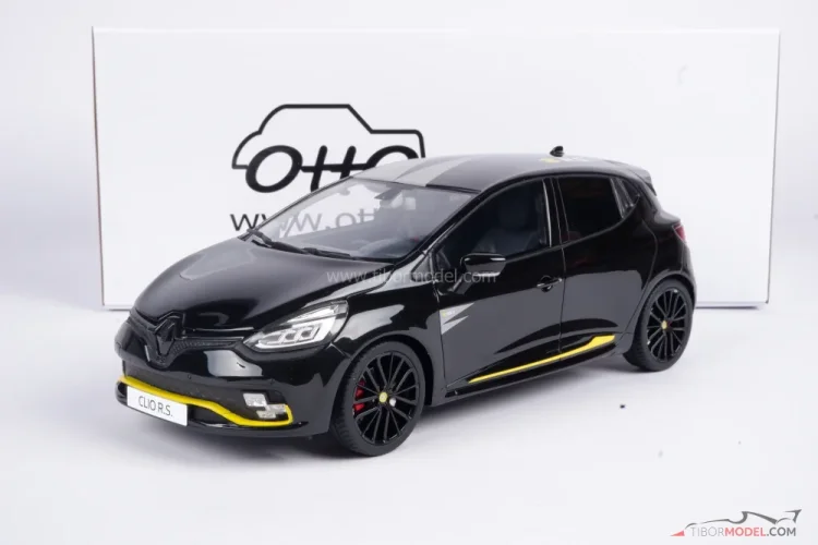 Renault Clio 4 R.S. (2018) fekete, 1:18 Ottomobile