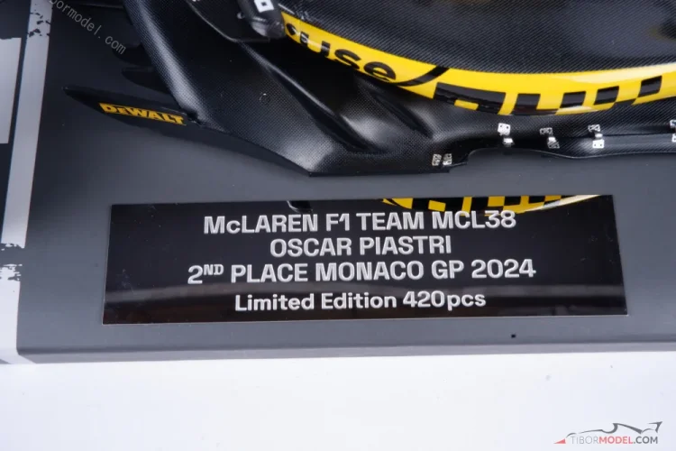 McLaren MCL38 - Oscar Piastri (2024), VC Monaka, 1:18 Minichamps McLaren MCL38 - Oscar Piastri (2024), VC Monaka, 1:18 Minichamps