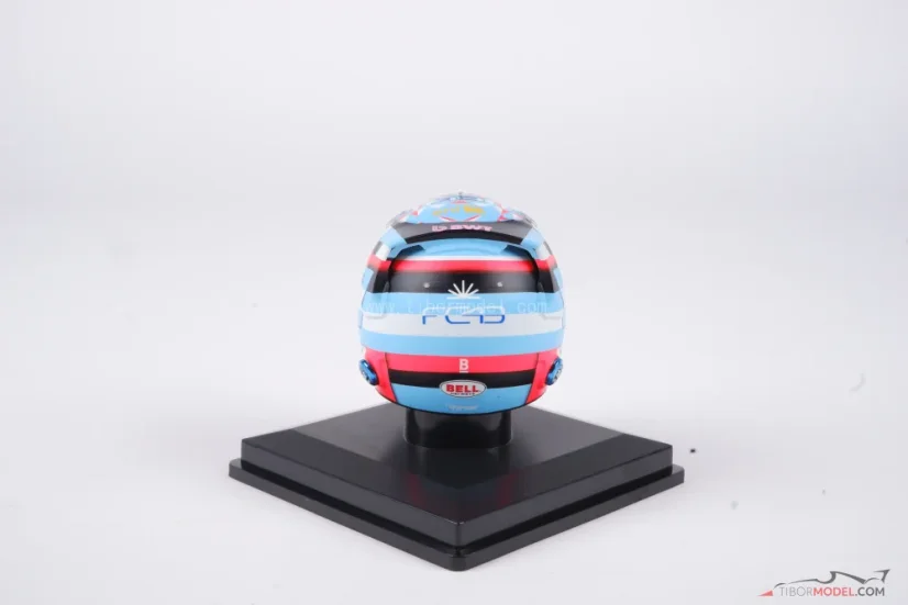 Franco Colapinto 2026 mini helmet, Alpine, 1:5 Spark