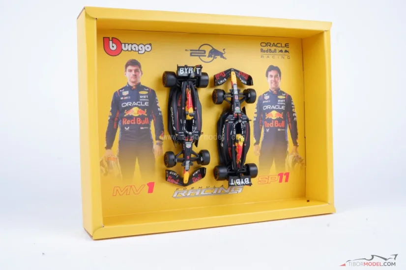 Red Bull RB20 Verstappen + Perez (2024), dvojbalenie, 1:43 BBurago