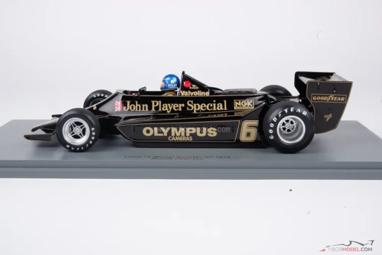 Model car Lotus 79 Peterson 1978, 1:18 Spark | Tibormodel.com