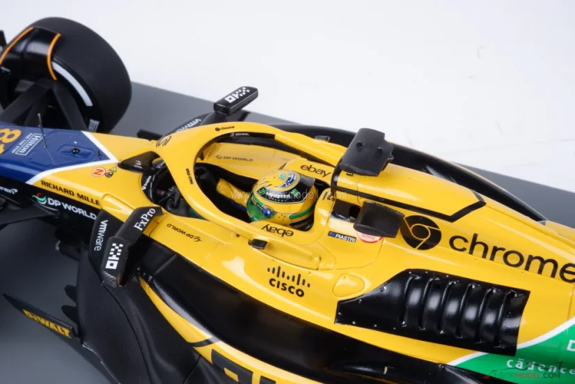 McLaren MCL38 - Oscar Piastri (2024), VC Monaka, 1:18 Spark