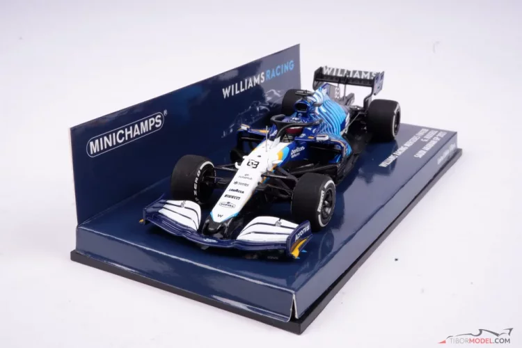 Williams FW43B - George Russell (2021), Saudi Arabian GP, 1:43 Minichamps