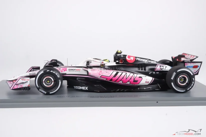 Haas VF-25 - Oliver Bearman (2025), VC Japonska, 1:18 Spark