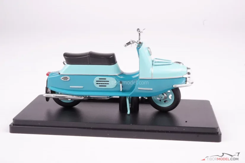 ČZ 175/501 Čezeta, tyrkysová, 1:18 Abrex