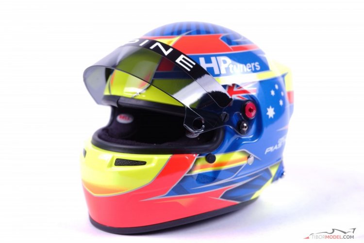 Oscar Piastri 2021 Prema Racing helmet, 1:2 Bell