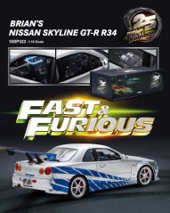Nissan GTR (R34) Halálos iramban, 1:18 Spark