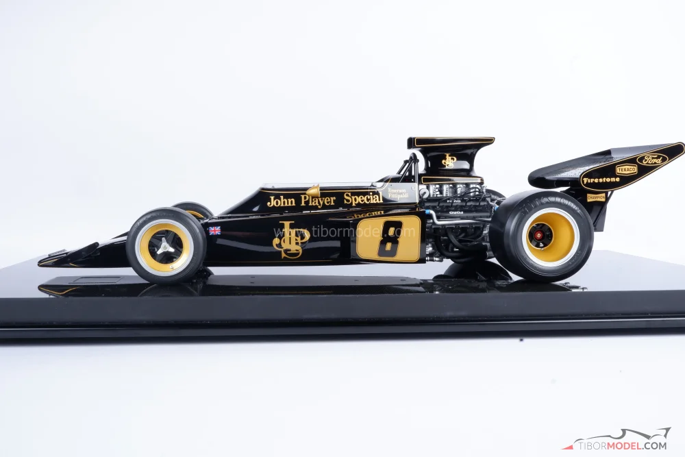 Model car Lotus 72D Fittipaldi, 1:8 Pocher | Tibormodel.com