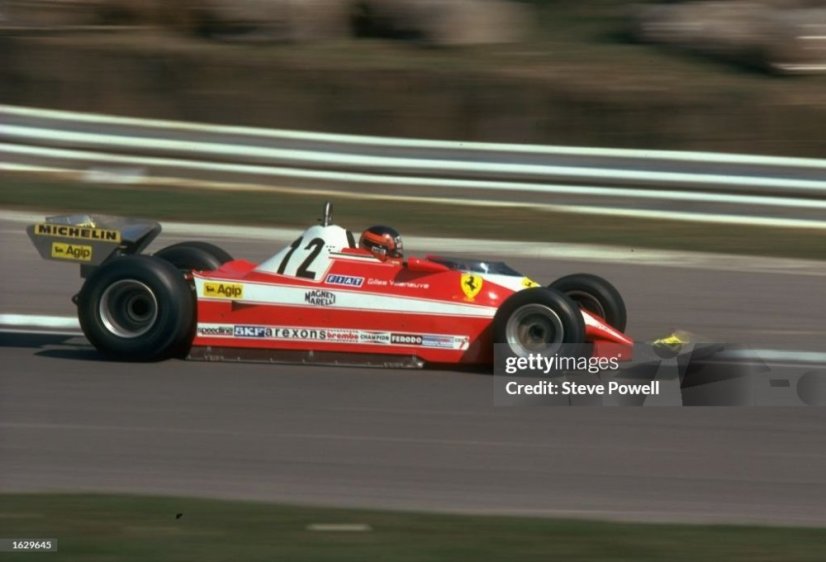 Ferrari 312 T3 - Gilles Villeneuve (1978), Winner Canadian GP, with driver figure, 1:12 GP Replicas