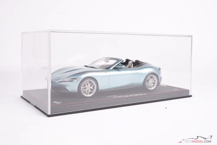 Ferrari Roma Spider, Celeste trevi, 1:18 BBR