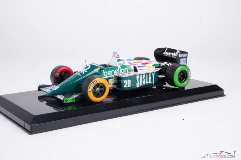 Benetton B186 - Gerhard Berger (1986), 1:24 Premium Collectibles
