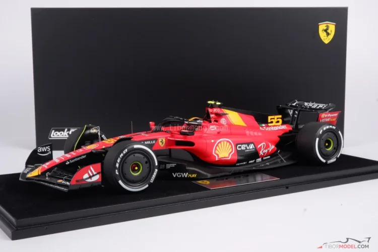 Ferrari SF-23 - Carlos Sainz (2023), VC Talianska, 1:18 Looksmart