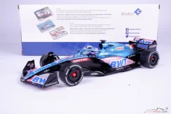 Alpine A522 - Fernando Alonso (2022), VC Monaka, 1:18 Solido