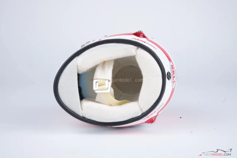 Charles Leclerc 2026 Ferrari mini helmet, 1:2 Bell