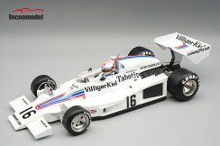 Shadow DN8 - Arturo Merzario (1977), Austrian GP, with driver figurine 1:18 Tecnomodel