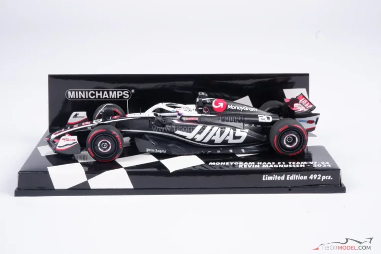 Haas VF-24 - Kevin Magnussen (2024), 1:43 Minichamps Haas VF-24 - Kevin Magnussen (2024), 1:43 Minichamps