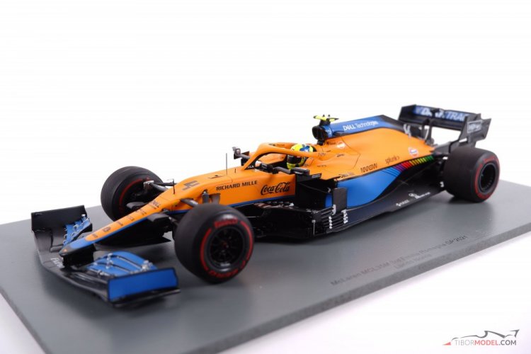 McLaren MCL35M - L. Norris (2021), 3. helyezett Emilia Romagna, 1:18 Spark