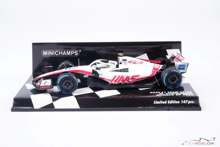 Haas VF-22 - Mick Schumacher (2022), Monako, 1:43 Minichamps