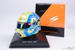 Lando Norris 2020 mini prilba, McLaren F1 Team, 1:5 Spark