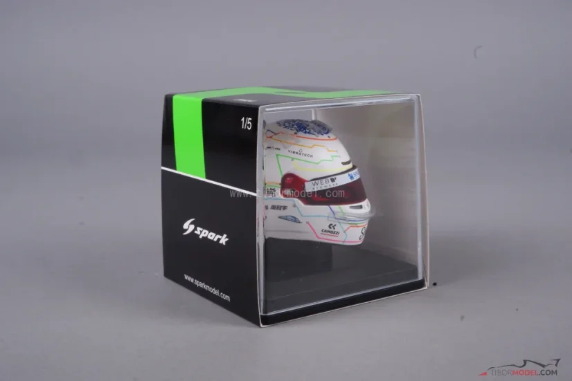 Zhou Guanyu 2024 Chinese GP, Sauber helmet, 1:5 Spark