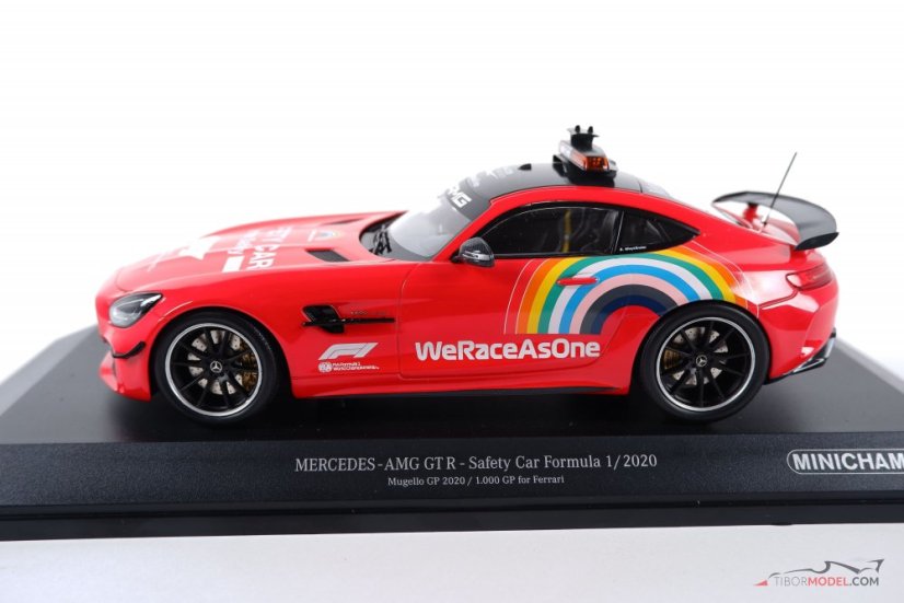 Safety Car Mercedes-Benz AMG GT-R červený (2020), 1:18 Minichamps