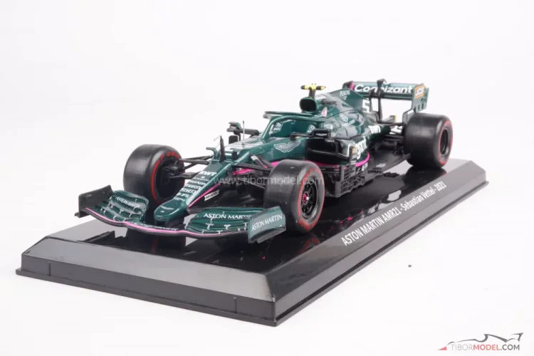 Aston Martin AMR21 - Sebastian Vettel (2021), 1:24 Premium Collectibles